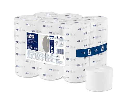 Tork OptiServe 472650 extra zacht Hulsloos toiletpapier 3-Laags 18 Rol