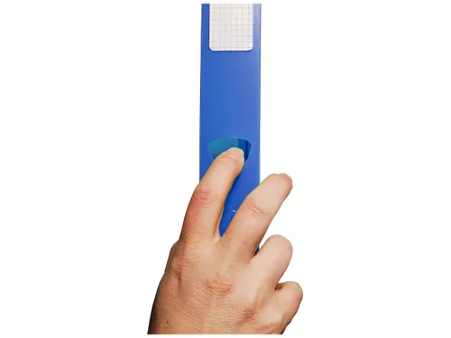 Klasseerdoos PP Krea cover rug 40mm blauw
