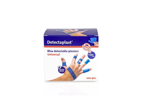 Detectaplast Universal metaal en X-ray detecteerbare pleister blauw