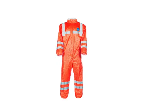 Dupont Tyvek 500 HV overall, fluo oranje, maat L, per stuk