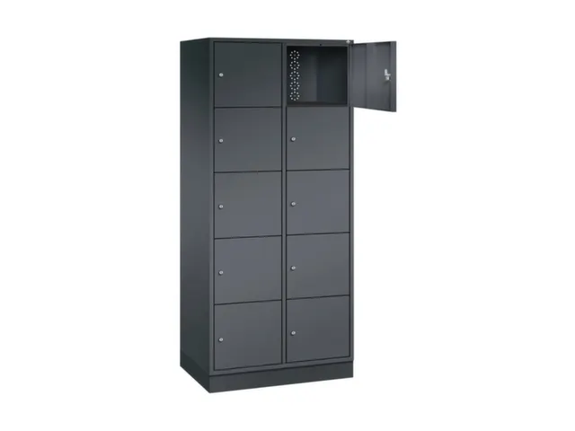 grootvolume-lockersysteem,HxBxD 1950x820x500mm,2x5vakken,cil.-slot
