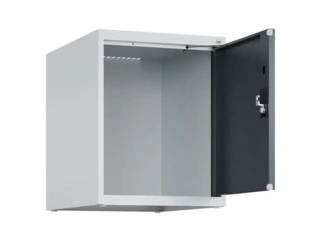 opzetkast,v. locker,1vak.,vak B 400mm,HxBxD 500x400x500mm,cilinderslot