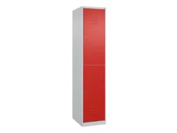 dubbeldekse locker,HxBxD 1850x400x500mm,1x2vak.,vak B 400mm