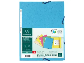 Elastomap Nature Future A4, 400 g/m², assorti karton - 8