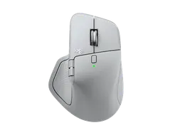 Logitech MX Master 4 draadloze muis 8 knoppen rechts Bluetooth grijs