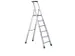 Boktrap Aluminium H 1 26M L 2 32M 6Treden Incl. Platform