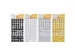 Stickers Alfabet glitter zwart wit zilver 3 assorti