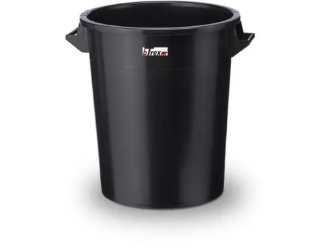 ton,HxØ 570x480mm,75l,HDPE,zwart