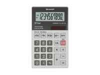 Calculator Sharp ELW211GGY grijs hand 10 digit