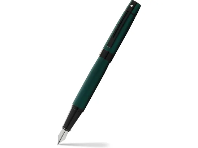 Vulpen SHEAFFER 300 E9346 M Matte green lacquer polished black