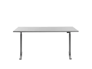 Elektrisch ihv bureau,HxBxD 700-1200x1600x800mm,blad grijs - 1