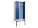 locker voor scheiding van kleding,HxBxD 2120x800x815mm,2vak