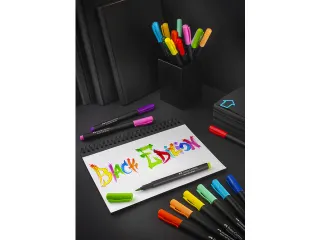 Brushpen Faber-Castell Black Edition 20 stuks in karton etui - 8