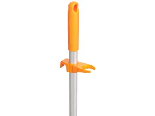 Vikan Hygiene stofblik met rechtopstaande aluminium steel 75cm Oranje - 3