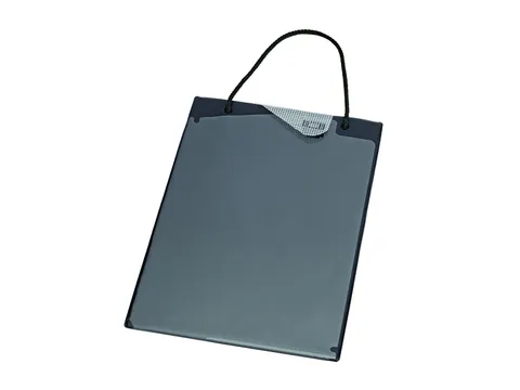 Klembord MAUL A4 autowerkmap staand met afsluitbaar opbergvak zwart