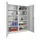 Zwaarlastkast 1950x1470x630mm 8legborden Scheidingswand Plaatstaal