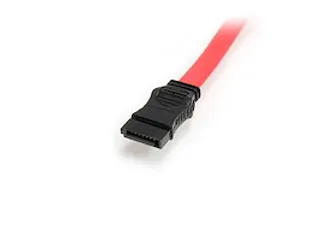 30cm Slimline SATA naar SATA Adapter met LP4 Voedingskabel - 4