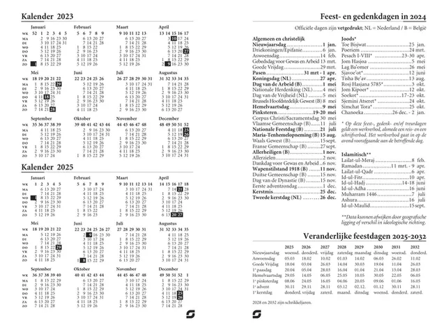 Agendavulling 2027 Succes Mini 7dagen/2pagina's