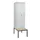PBM-locker met bank,HxBxD 2120x600x815mm,2vak,vak B 300mm,draaigrendel