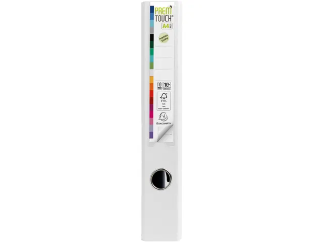 Ordner PP Prem'Touch A4maxi 50mm wit