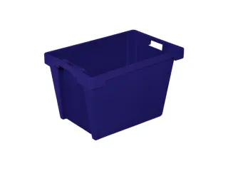 Euronorm Draaistapelbak 350x600x400mm Blauw 60l - 1
