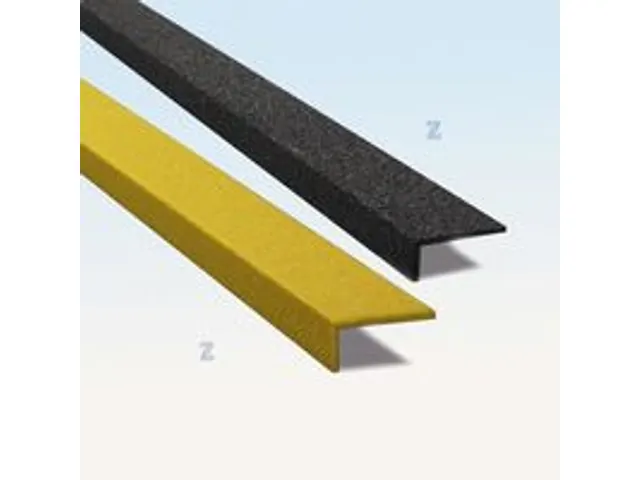 antislipprofiel,HxBxD 30x600x70mm,GVK,geel,met antislip-eigenschappen