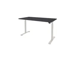 Dextro Basic Zit-sta Bureau Elektrisch 120x80 houtprint schaduw wit