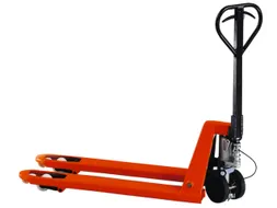 Palletwagen 2.5t Zwenk-/vorkwielen Rubber/nylon Enkelvoudig 910mm