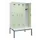 locker met bank,HxBxD 2120x1200x815mm,4vak,vak B 300mm,draaigrendel