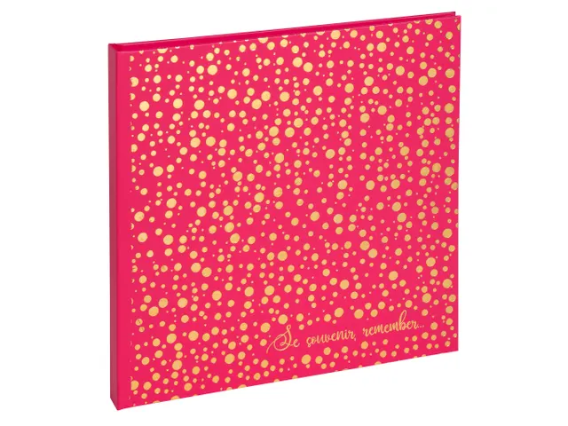 Alb livre 30p blanc 25x25 Plum Framboise