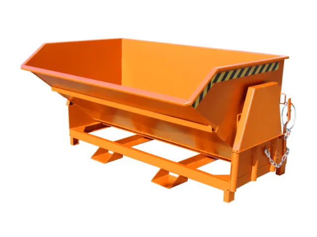 Kiepbak Hxbxd 1670x2150x1175mm 2m³ 391kg Draagverm. 3500kg Ral2000