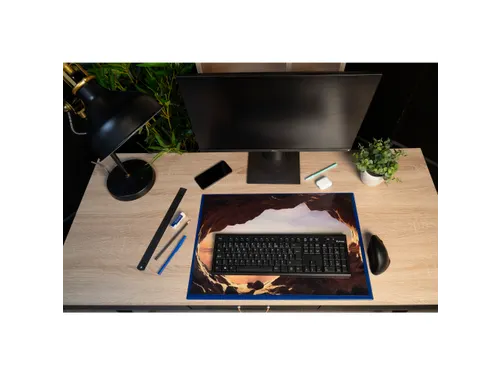 Onderlegger PVC 375x 575 KreaCover blauw