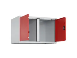 opzetkast,v. locker voor scheiding van kleding,2vak.,vak B 400mm
