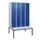 Dubbeldekse dekenkist,HxBxD 1950x1200x815mm,4x2vak.,vak B 300mm