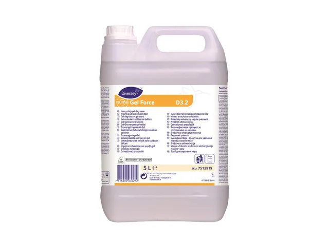 Diversey Suma Gel Force D3.2 Gelreinigingsmiddel 5 Liter