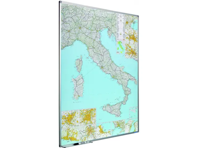 Landkaartbord Maatwerk