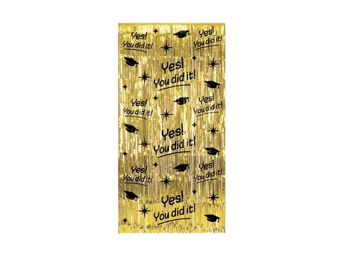 Classy Party Curtain - You did it