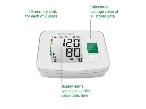 Medisana BU 512 bovenarm bloeddrukmeter