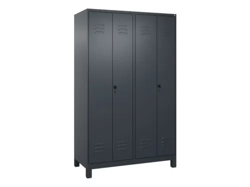 PBM-locker,HxBxD 1950x1200x500mm,4vak,vak B 300mm,draaigrendel