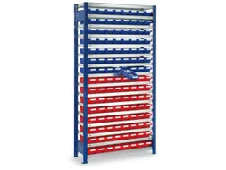 zichtbakkenstelling,grondveld,HxBxD 2000x1060x300mm,120bakken