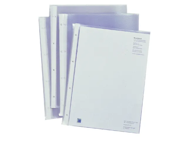 Showtas budget A4 4-gaats PP 0.05mm nerf