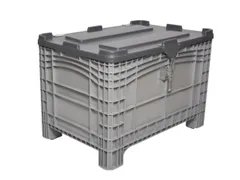 couvercle à charnière PE p. récipient grand volume