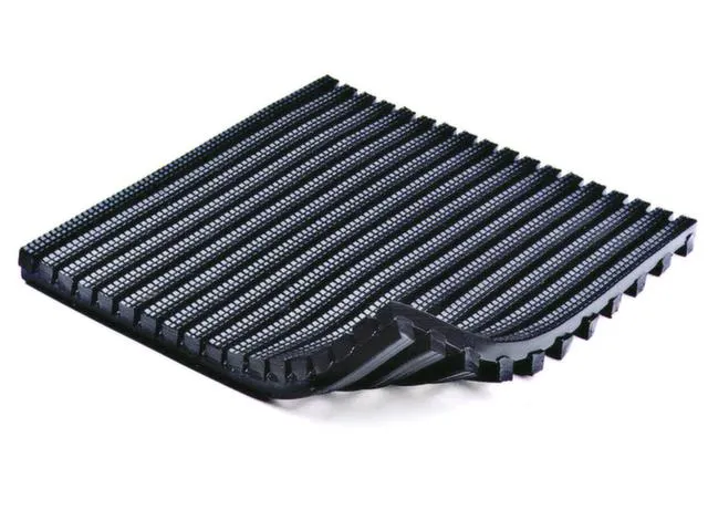 Vloerrooster B 1220mm Zwart