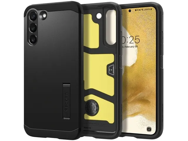 Spigen Case ACS03991 Galaxy S22 Tough Armor Zwart