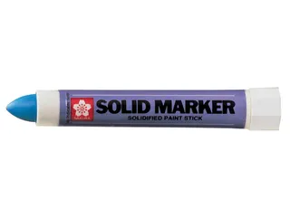 merkstift Solid Marker blauw, brede punt - 1