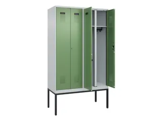 locker voor scheiding van kleding,HxBxD 2120x1200x500mm,4vak - 1