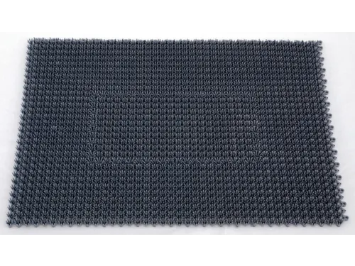 Schoonloopmat Grof Vuil Ldpe 57x86 Donkergrijs