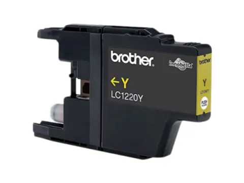 Brother LC1220Y, Geel, 1 stuk(s), 300 pagina's, Enkele verpakking