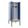 locker met bank,voor scheiding van kleding,HxBxD 2120x800x815mm,2vak