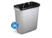 Conteneur à déchets DURABIN ECO rectangulaire 60 litres gris